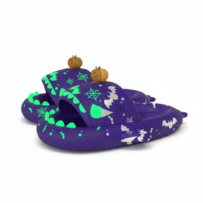 Luminous Shark Slippers for Couples - Non-slip Home Shoes