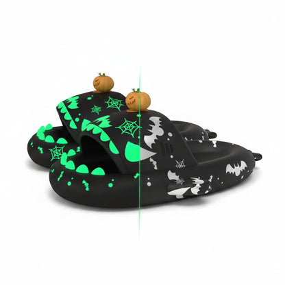 Luminous Shark Slippers for Couples - Non-slip Home Shoes